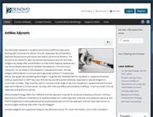 Tablet Screenshot of denovobiotech.com